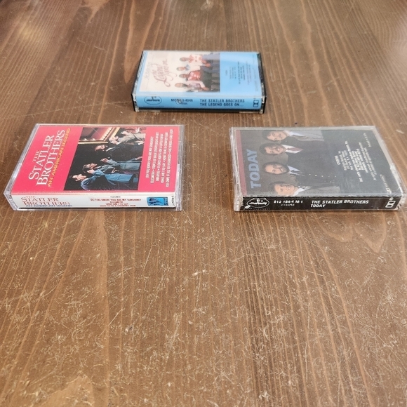 The Statler Brothers Cassette Tape Lot 3 Tapes With Cases Vintage Tested Working - Picture 3 of 8